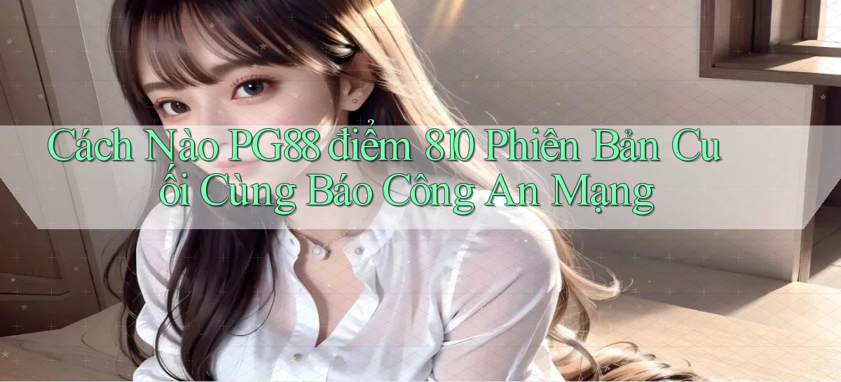 Cách nào Pg88 điểm 810 phiên bản cuối cùng báo công an mạng