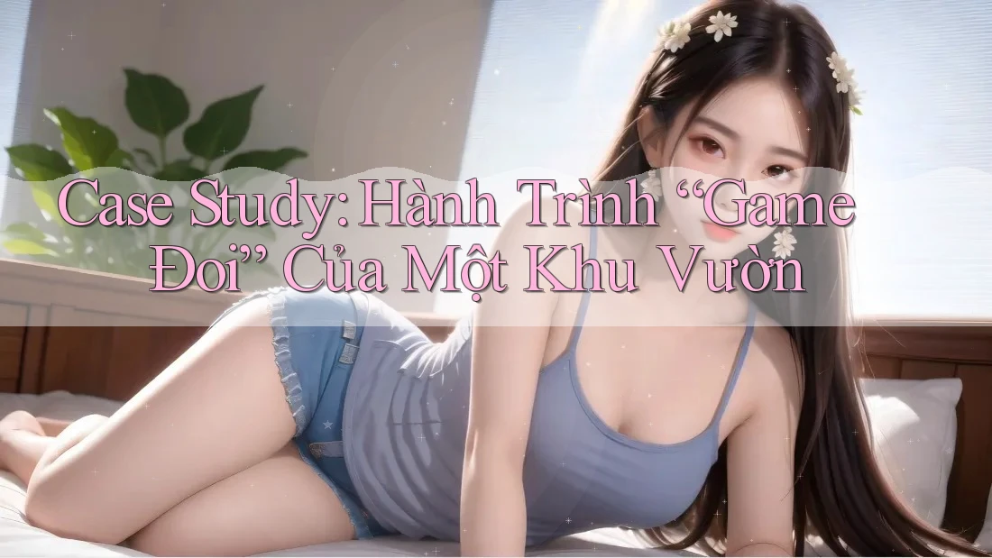 Case Study: Hành Trình “Game Đoi” Của Một Khu Vườn Case Study: Hành Trình “Game Đoi” Của Một Khu Vườn