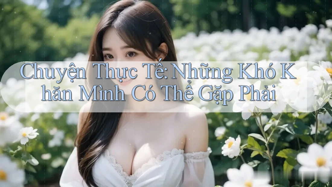 Chuyện Thực Tế: Những Khó Khăn Mình Có Thể Gặp Phải Chuyện Thực Tế: Những Khó Khăn Mình Có Thể Gặp Phải