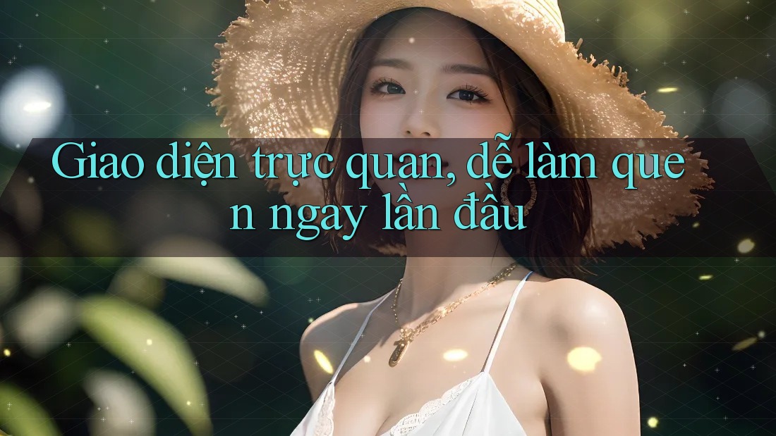 Giao diện trực quan, dễ làm quen ngay lần đầu Giao diện trực quan, dễ làm quen ngay lần đầu