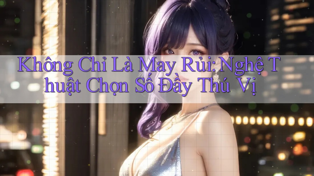Không Chỉ Là May Rủi: Nghệ Thuật Chọn Số Đầy Thú Vị