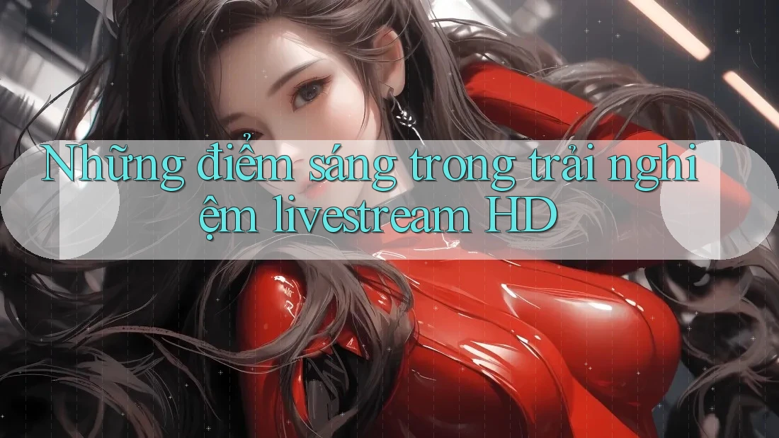 Những điểm sáng trong trải nghiệm livestream HD Những điểm sáng trong trải nghiệm livestream HD