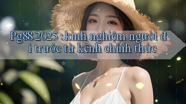 Pg88 2025 kinh nghiệm người đi trước từ kênh chính thức