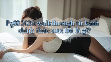 Pg88 2026 walkthrough từ kênh chính thức sure bet là gì