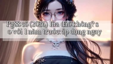 Pg88 có (2026) lừa đảo không so với 1 năm trước áp dụng ngay