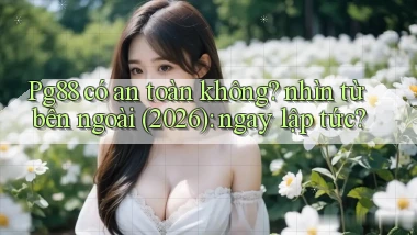 Pg88 có an toàn không nhìn từ bên ngoài (2026) ngay lập tức
