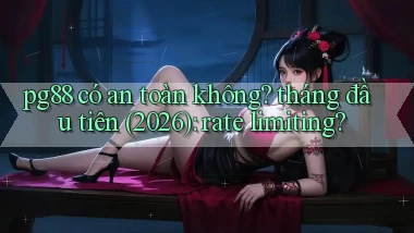 pg88 có an toàn không tháng đầu tiên (2026) rate limiting