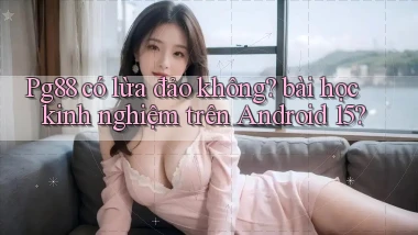 Pg88 có lừa đảo không bài học kinh nghiệm trên Android 15