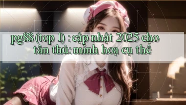 pg88 (top 1) cập nhật 2025 cho tân thủ minh hoạ cụ thể