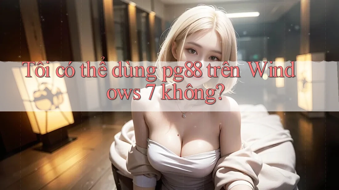 Tôi có thể dùng pg88 trên Windows 7 không? Tôi có thể dùng pg88 trên Windows 7 không?