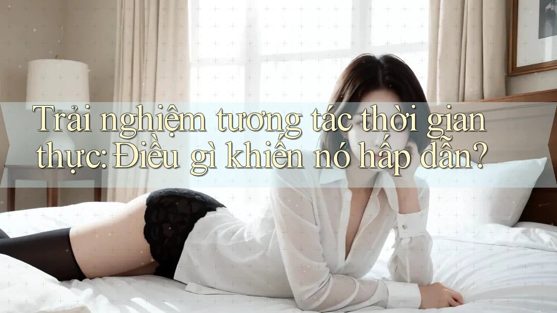 Trải nghiệm tương tác thời gian thực: Điều gì khiến nó hấp dẫn? Trải nghiệm tương tác thời gian thực: Điều gì khiến nó hấp dẫn?