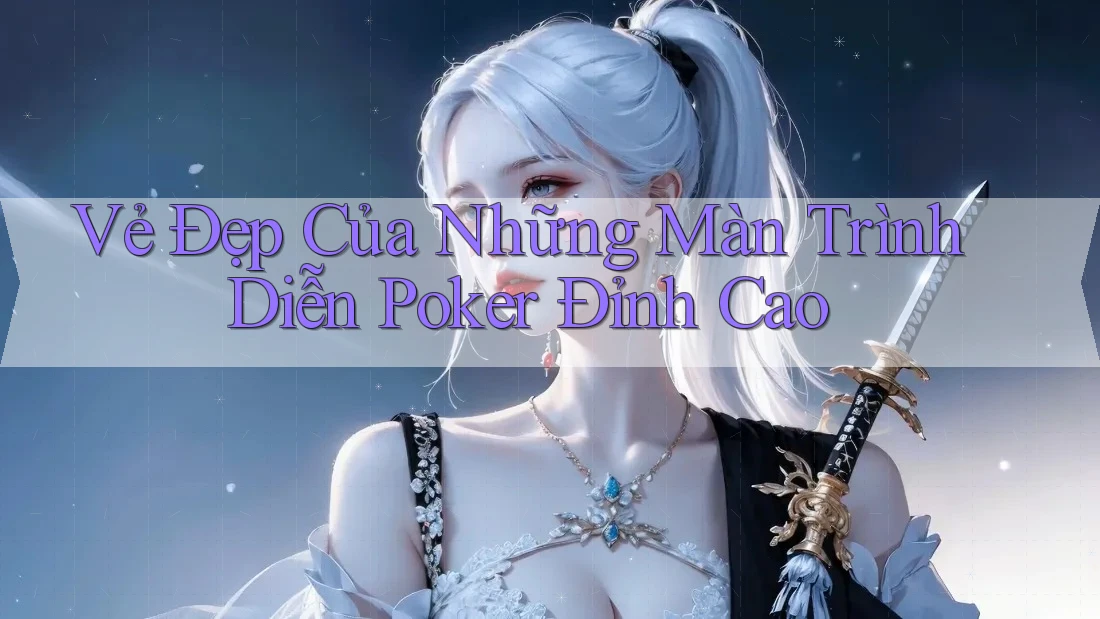 Vẻ Đẹp Của Những Màn Trình Diễn Poker Đỉnh Cao Vẻ Đẹp Của Những Màn Trình Diễn Poker Đỉnh Cao