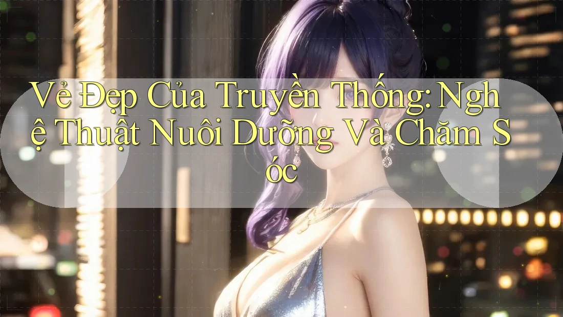 Vẻ Đẹp Của Truyền Thống: Nghệ Thuật Nuôi Dưỡng Và Chăm Sóc Vẻ Đẹp Của Truyền Thống: Nghệ Thuật Nuôi Dưỡng Và Chăm Sóc